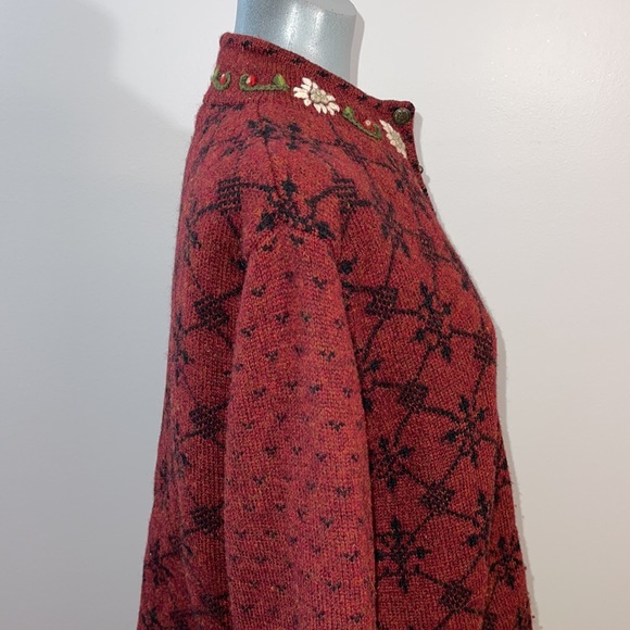 Simons Contemporaine Floral Wool Lined Jacket - Picture 5 of 16